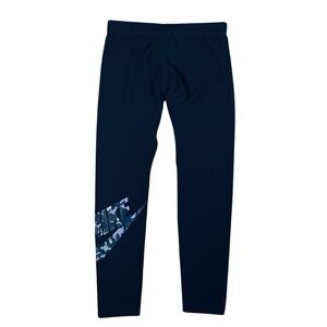 Women’s Nike Purple Camo High-Rise Swoosh Leg-A-See Leggings Size Large